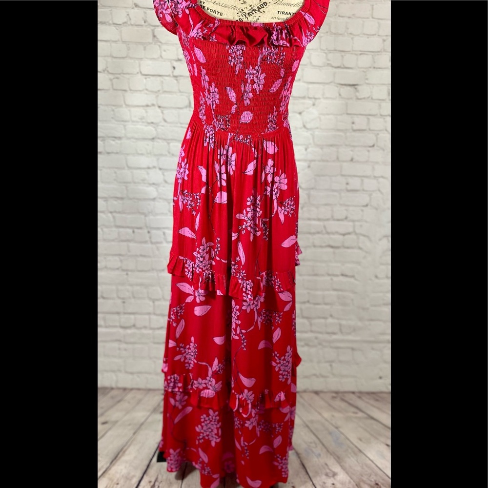 Express Floral Maxi Dress, XS